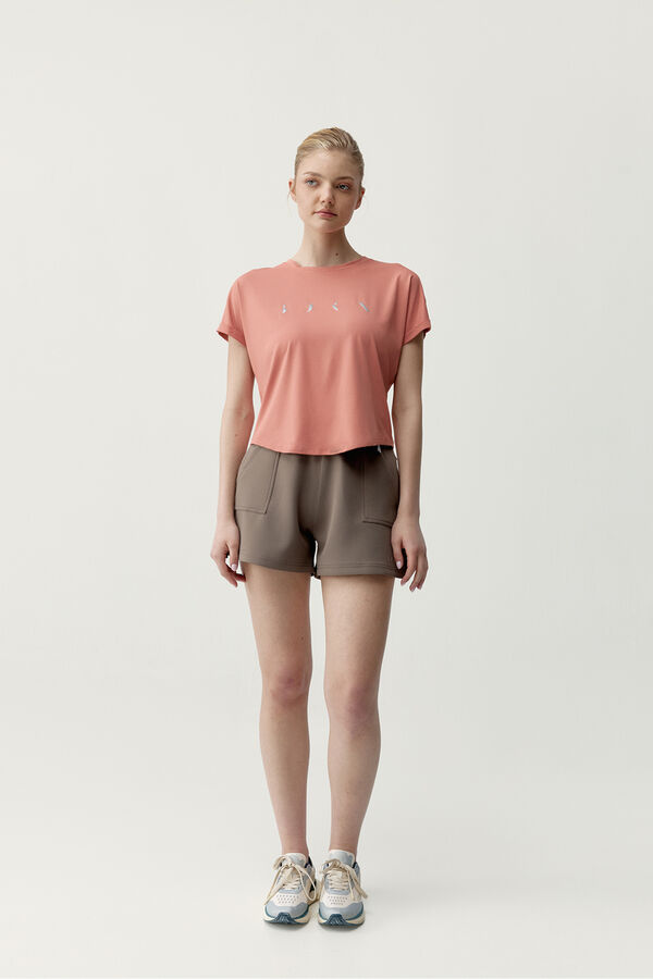 Born Living Yoga Koraljna sportska majica Azami Narančasta