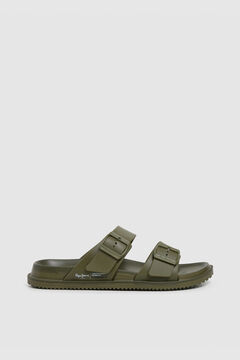 Pepe Jeans Sandalia doble tira militar