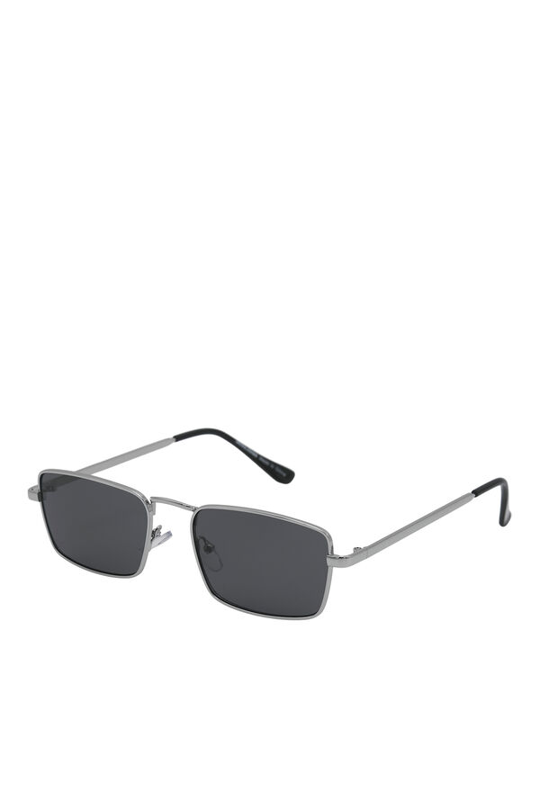 Jack & Jones Silberne Metallrahmen-Sonnenbrille Grau