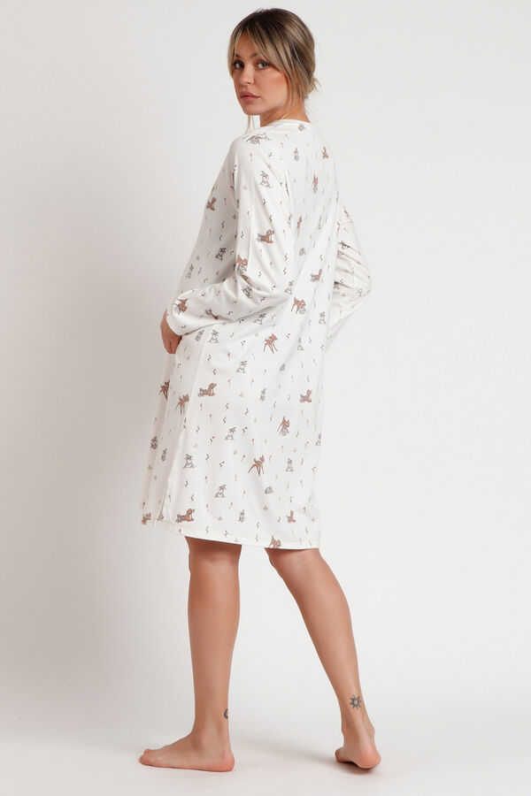 Admas Maternity long sleeve nightgown Bambi Bež