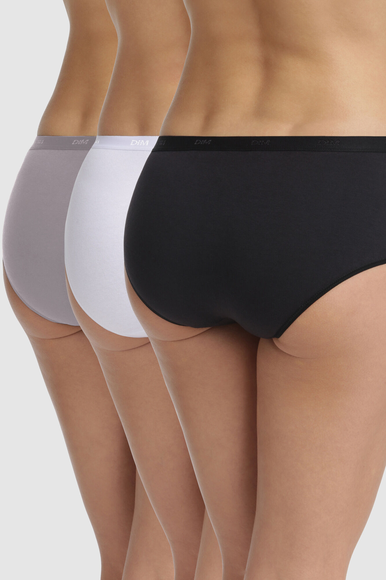 DIM Pack 3 bragas culotte Pockets Ecodim