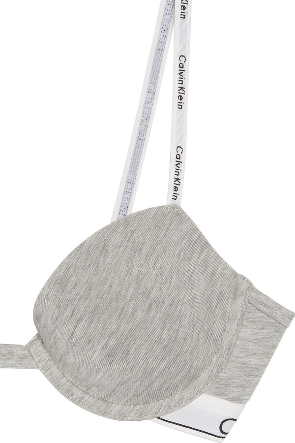 Calvin Klein Soutien acolchoado bege