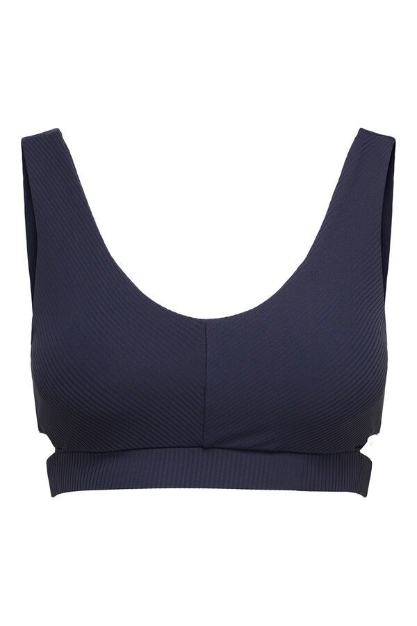 Only Play Sujetador intensidad media azul