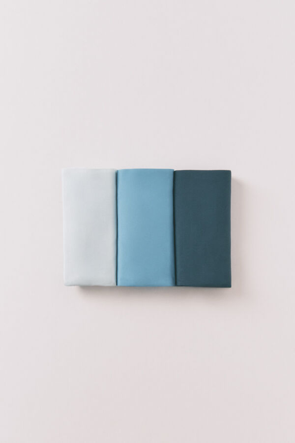 Women'secret Pakovanje od 3 zelene mikrofiber tange Print