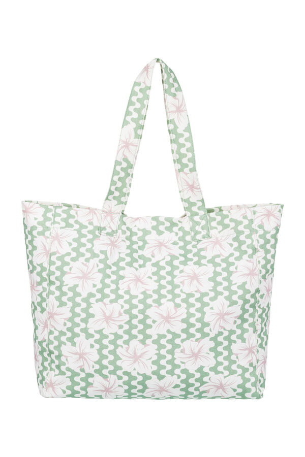 Roxy bolsa de pano grande  verde