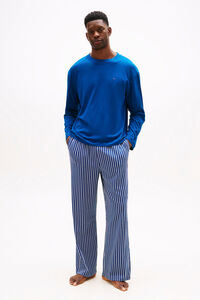 Tommy Hilfiger Pijama largo punto con logo en la cintura