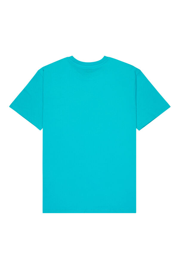 Quiksilver T-shirt manga curta lisa logo azul