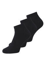 Jack & Jones Pack of 3 short socks black
