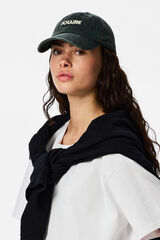 Pieces Gorra bordado verde