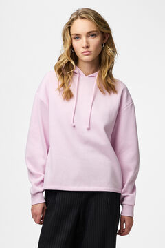 Pieces Sweatshirt com capuz b&aacute;sica