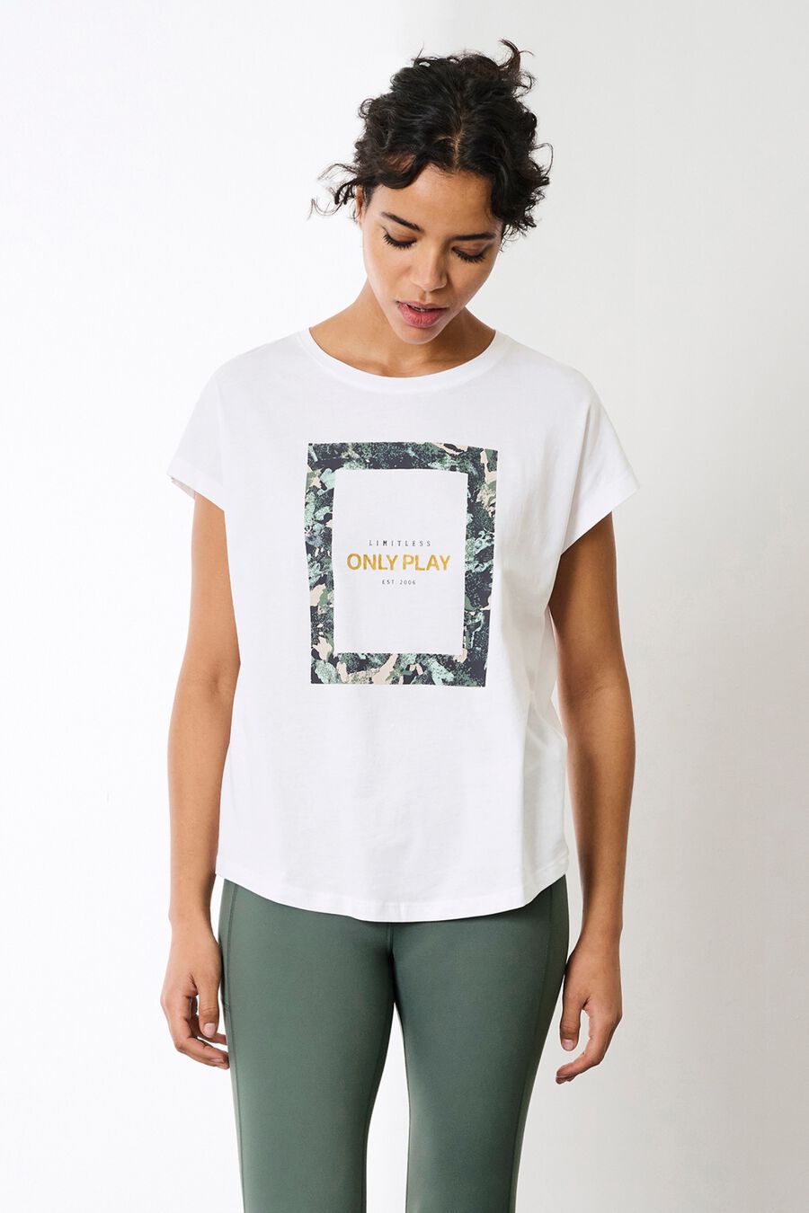 Camiseta algodón orgánico manga corta.