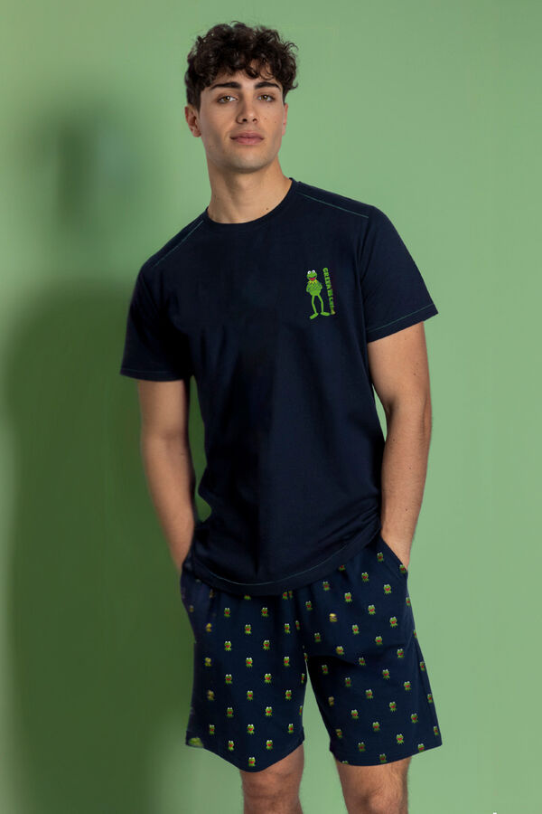 Admas Pijama corto Rana Gustavo Disney azul