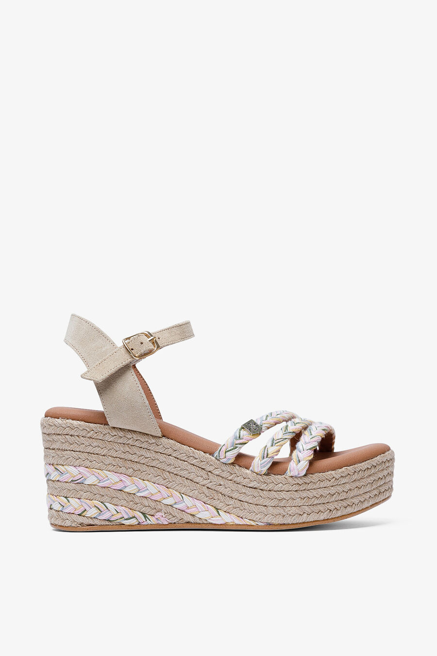 Cuña baja Albany Algodón