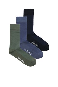 Jack & Jones Meias com algod&atilde;o