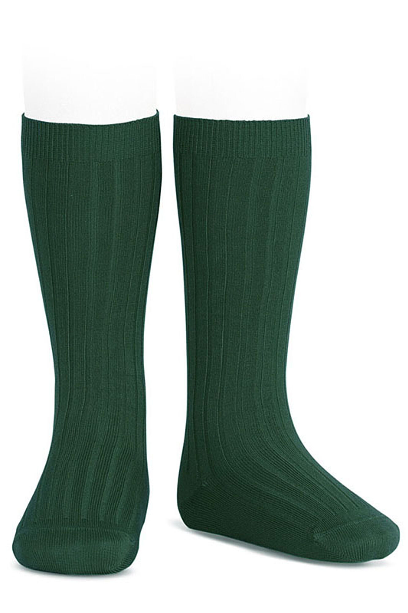 Condor Meias altas b&aacute;sicas caneladas