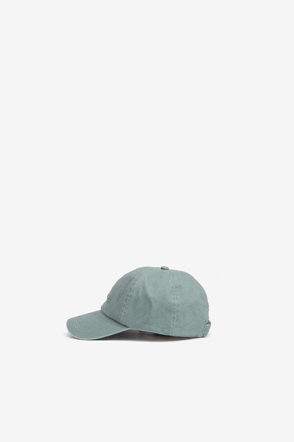 Vilanova Gorra de Algod&oacute;n Bordada azul