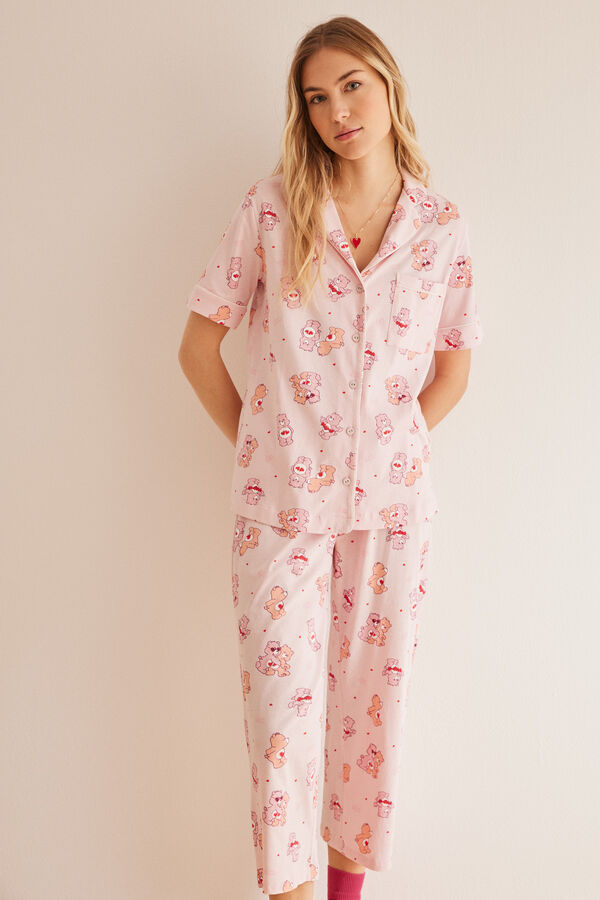 Womensecret Care Bears 100% cotton classic pyjamas pink