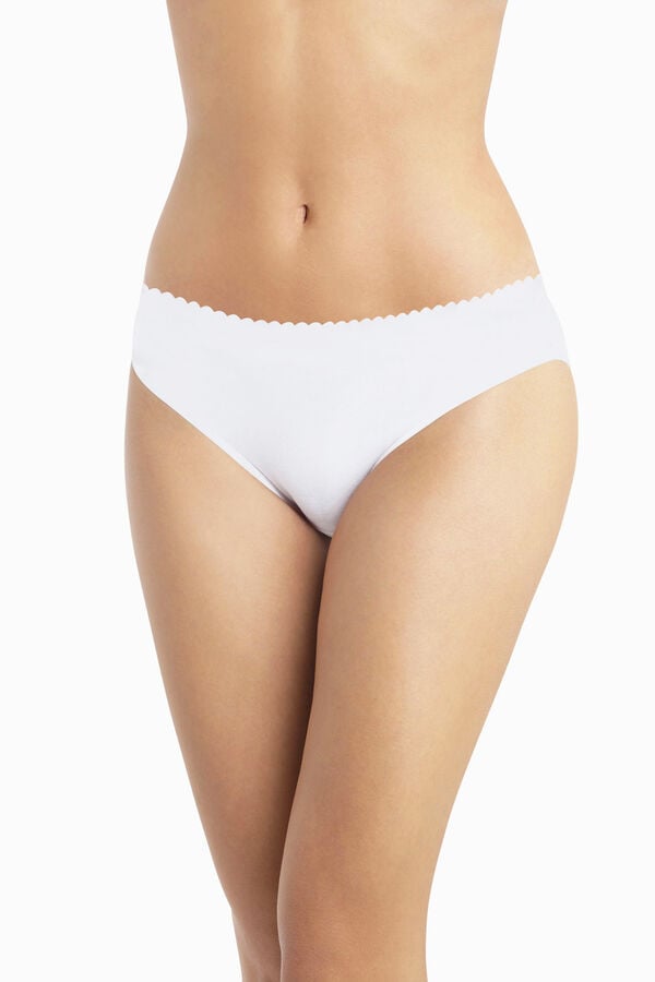 DIM Pack de 2 tangas sin costuras estampado