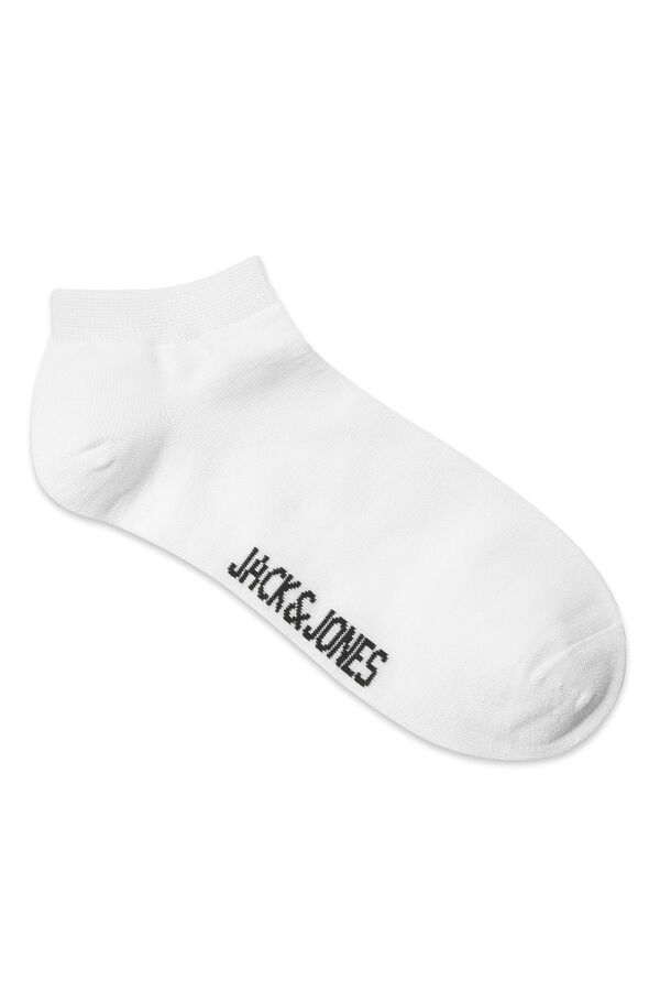 Jack & Jones 5-pack plain bamboo socks white
