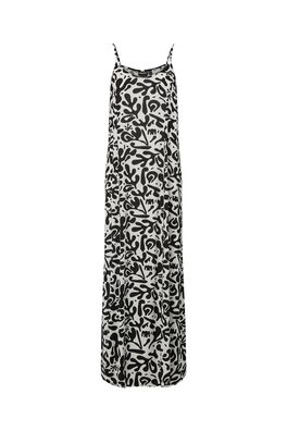 Vestido maxi de tirantes