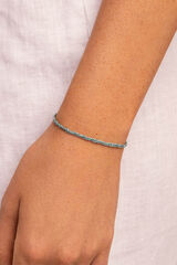 Womensecret Silver Yarn Turquoise bracelet grey