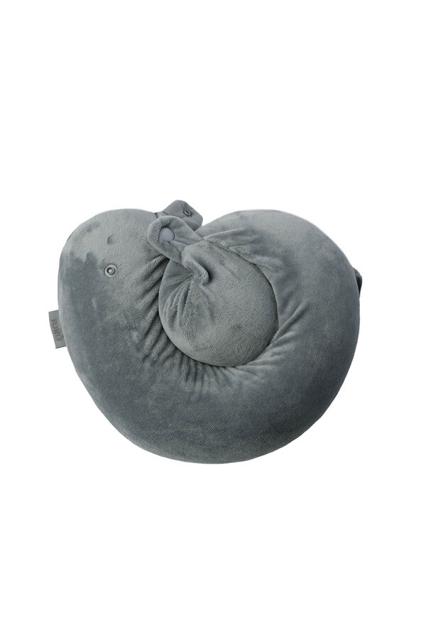 Totto Almohada viaje Memory Foam gris