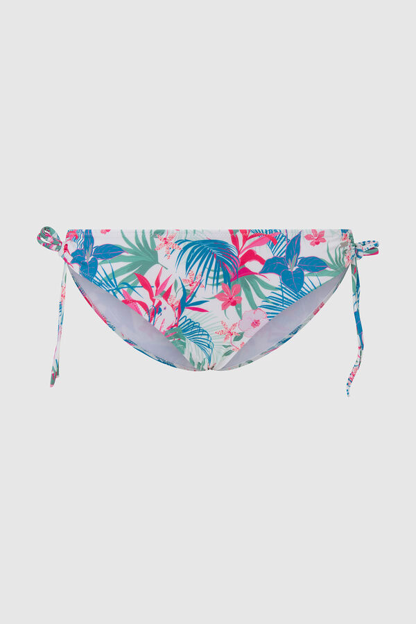 Womensecret Jungle Print Bikini Bottoms Roze