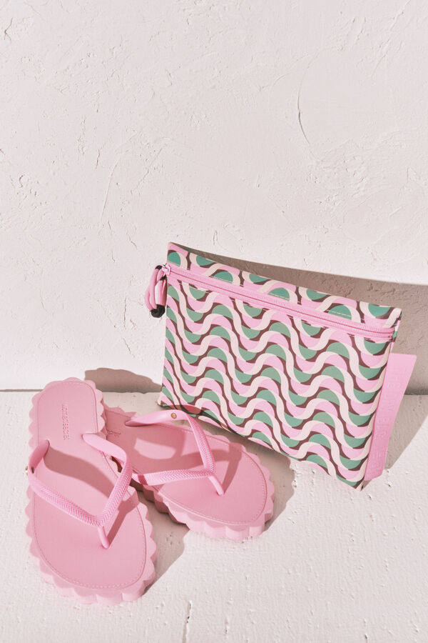 Women'secret Vodootporna torba za kupaći sa geometrijskim printom Print