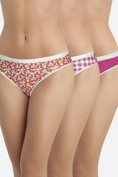 DIM Pack 3 bragas estampadas