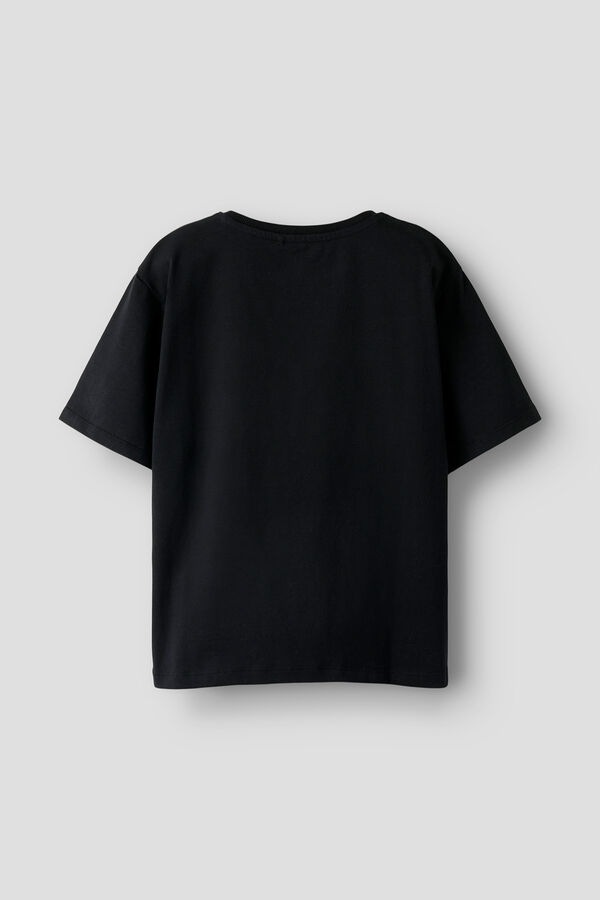 Name it Camiseta Lilo y Stitch de ni&ntilde;a negro