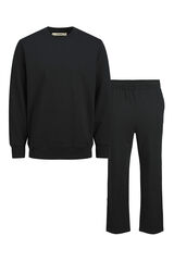 Jack & Jones Long pyjamas trouser Crna