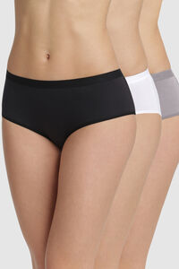 DIM Pack 3 bragas culotte Pockets Ecodim