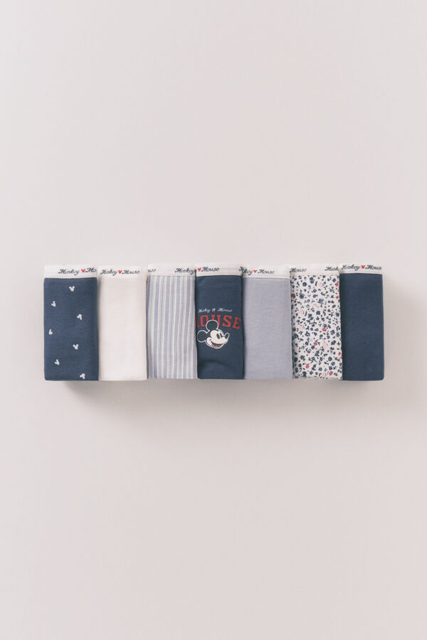 Women'secret Paket od 7 širokih Miki gaće u raznobojni Print