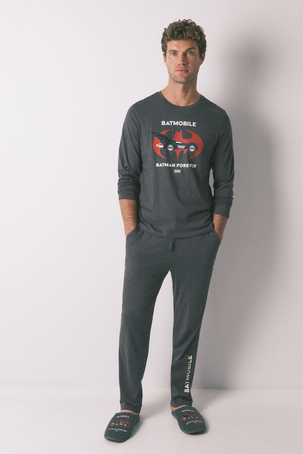Women'secret Gray cotton long pajamas Batman grey