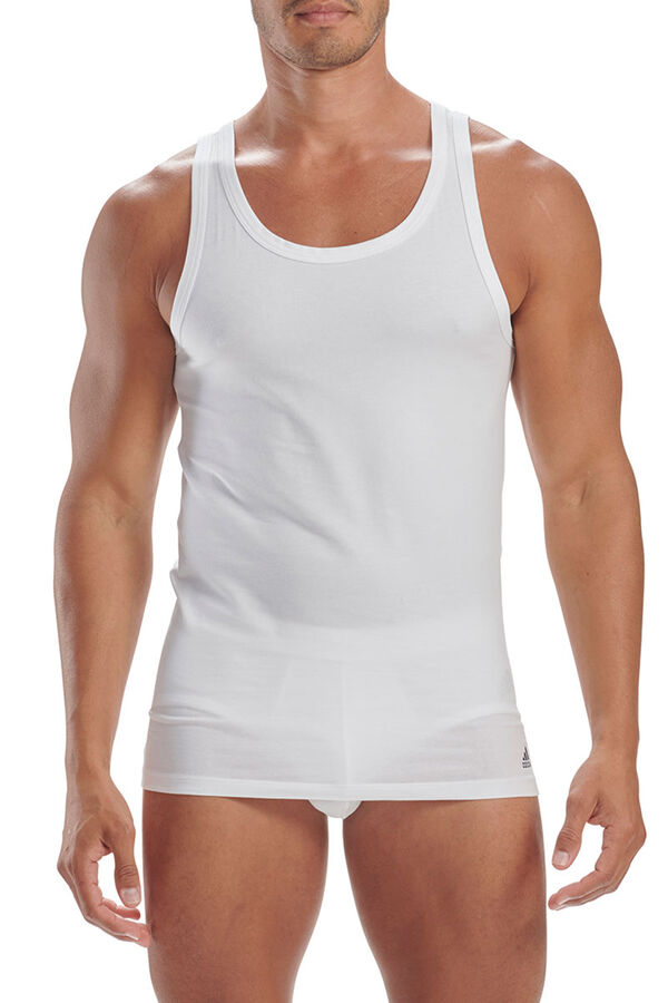 Adidas Pack de 2 camisetas hombre Adidas blanco