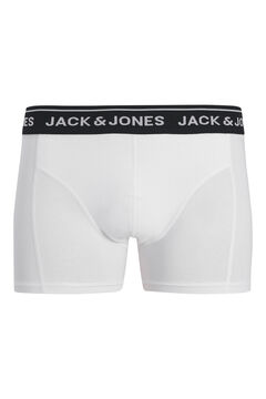 Jack & Jones Pack 3 boxers em algod&atilde;o