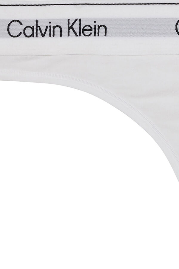 Calvin Klein Tanga individual mujer blanco