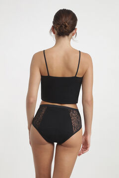 DIM Boxer menstrual de de renda com fluxo intenso DIM 