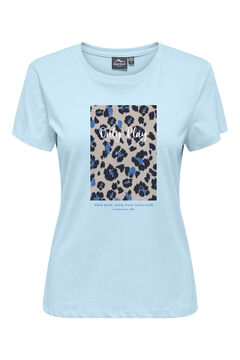 Only Play T-shirt b&aacute;sica em algod&atilde;o