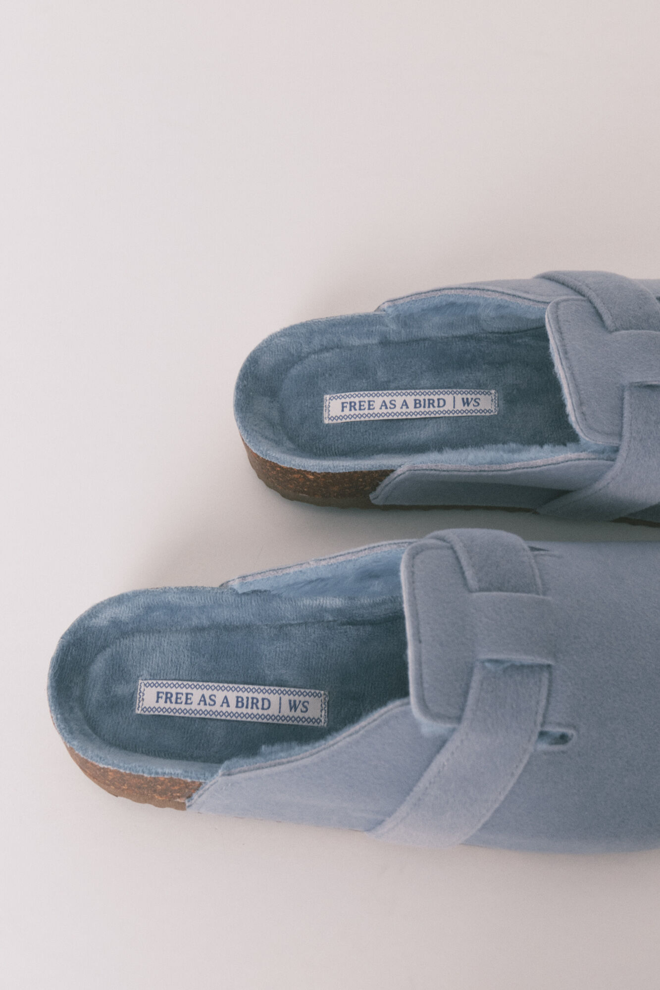 Women'secret Plave organske sobne papuče