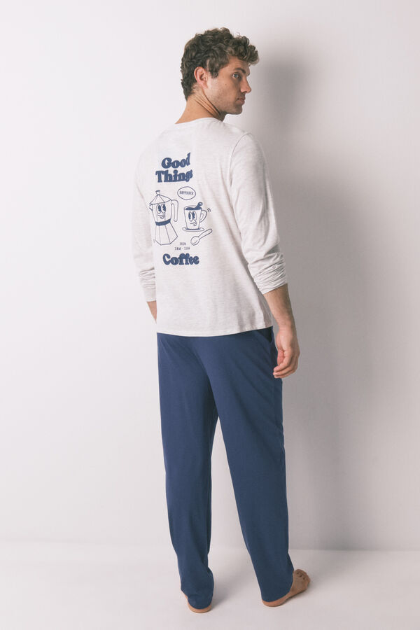 Women'secret Duga pidžama  Siva