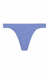 HI&BYE Plave cvetne bez&scaron;avne tanga gaćice