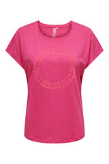 Womensecret Short-sleeved sports T-shirt rózsaszín