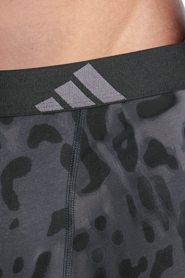 Adidas Pack 3 b&oacute;xers algod&oacute;n Active Flex  gris