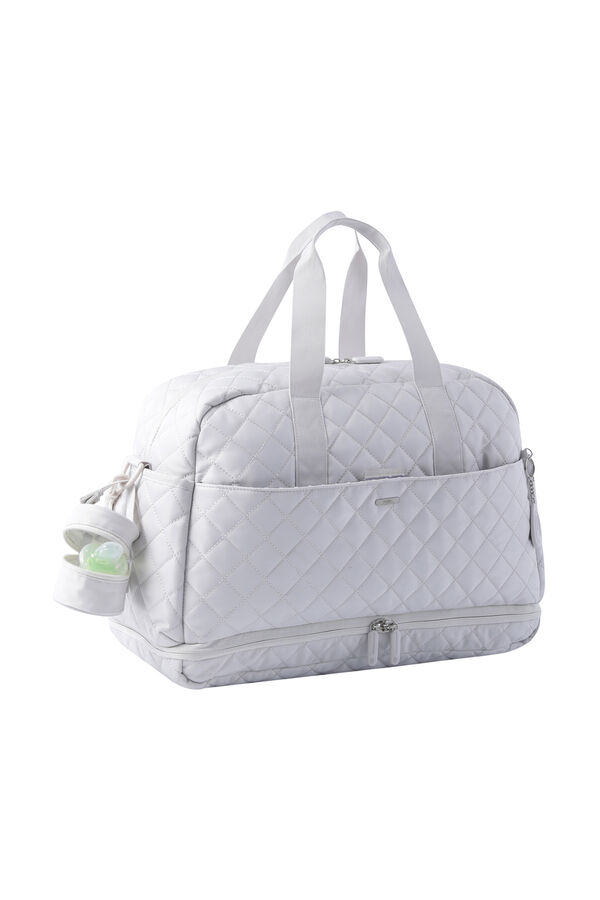 Totto Bolso "maternity"  Babybao 2.0 - Blanco negro