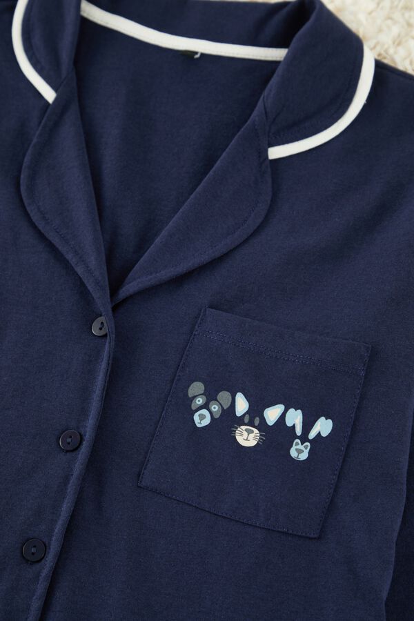 Trendyol Conjunto de pijama azul