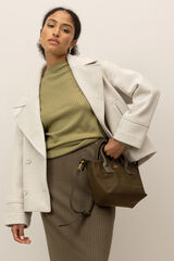 Vilanova Nylon handbag vert