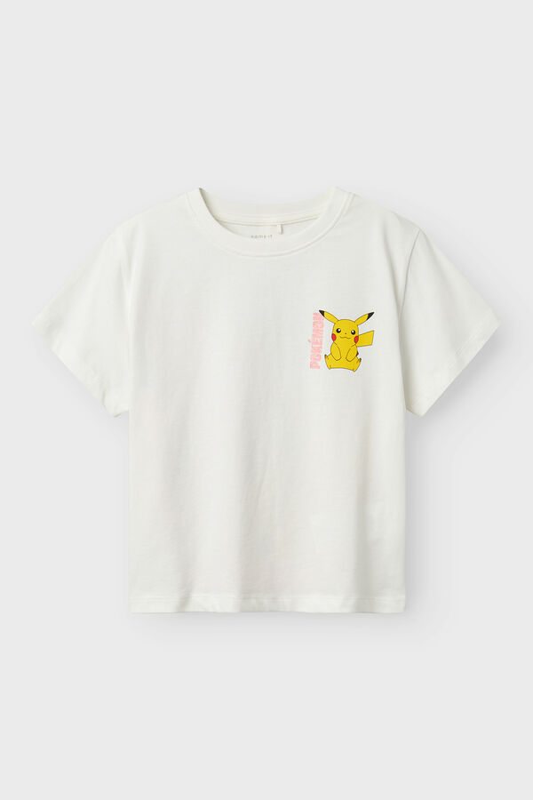 Name it Camiseta feminina do Pikachu branco