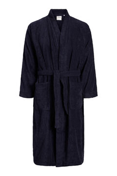 Jack & Jones Albornoz de algod&oacute;n azul