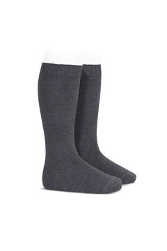 Condor Calcetines altos b&aacute;sicos punto liso